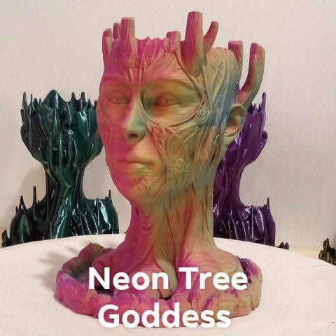 Tree Goddess Plant Pot