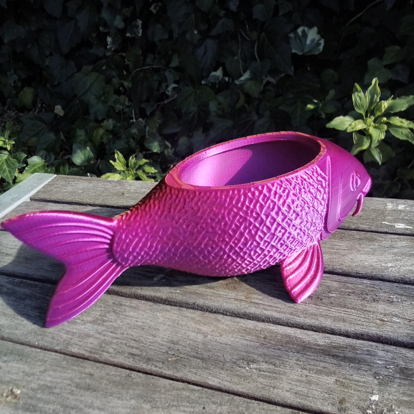 Koi Fish Planter