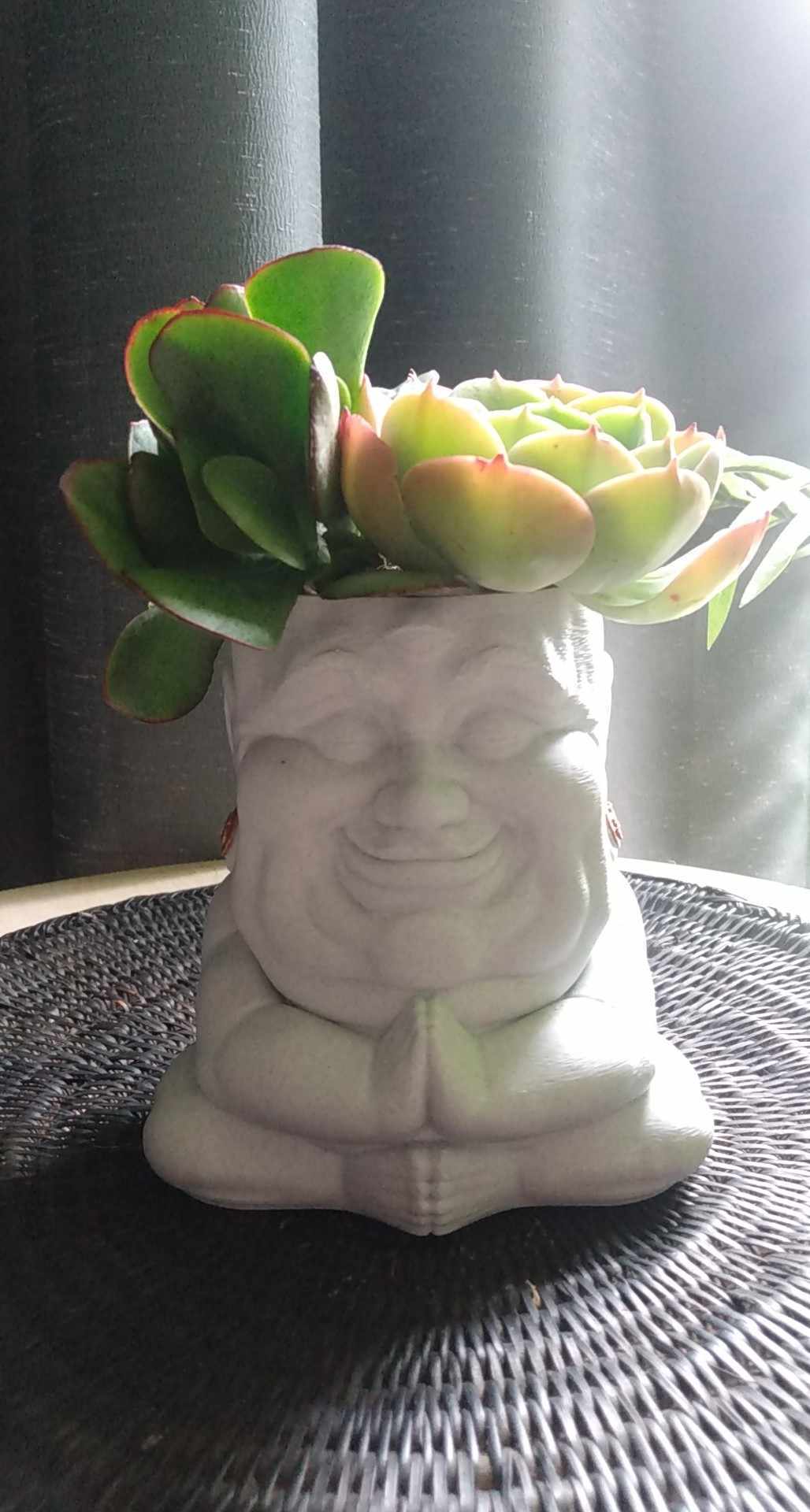 head pot planter nz Happy Buddha Plant Pot – Wyverns Forge New Zealand