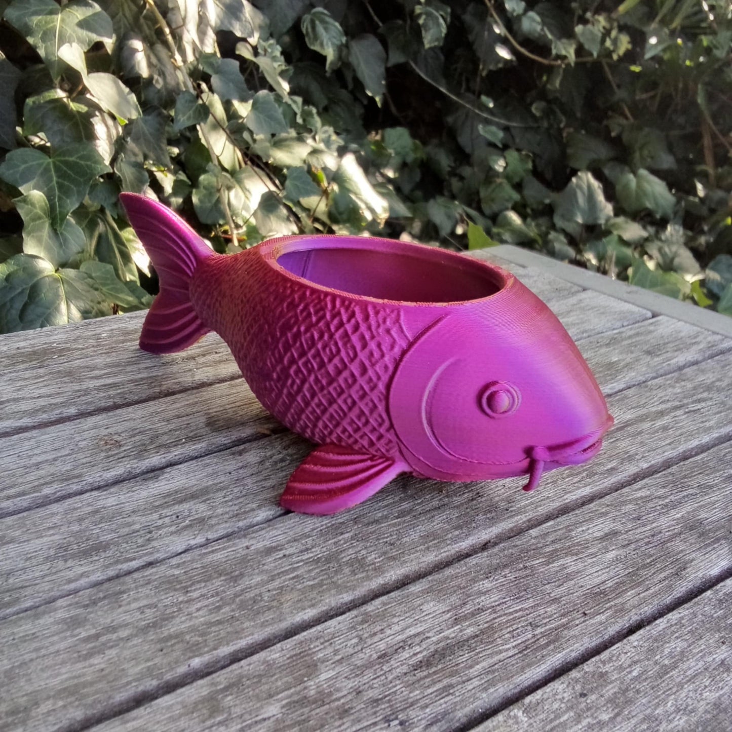 Koi Fish Planter