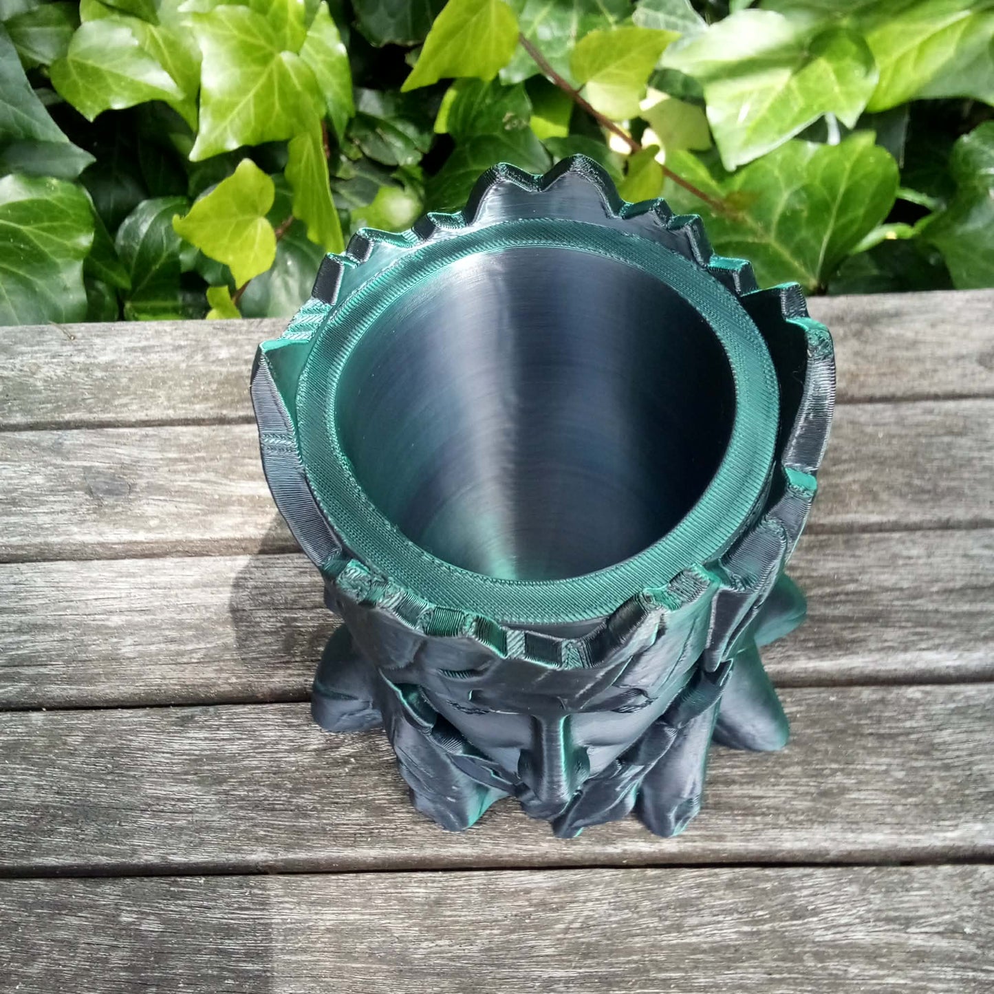 Emerging Beauty | Iridescent Sculptural Planter