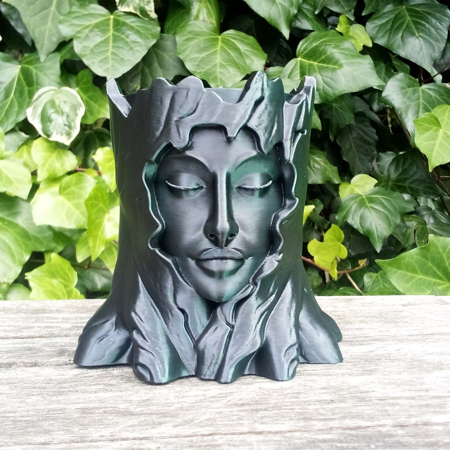 Emerging Beauty | Iridescent Sculptural Planter