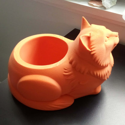 Curious Cat Planter