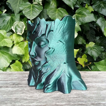 Emerging Beauty | Iridescent Sculptural Planter