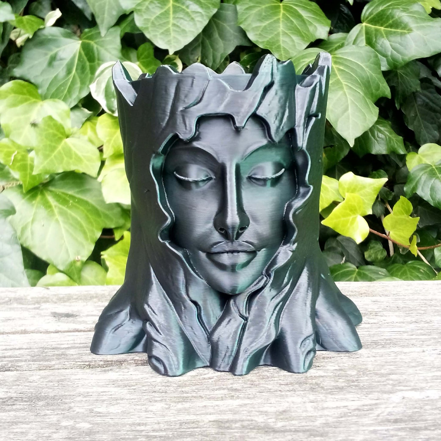 Emerging Beauty | Iridescent Sculptural Planter