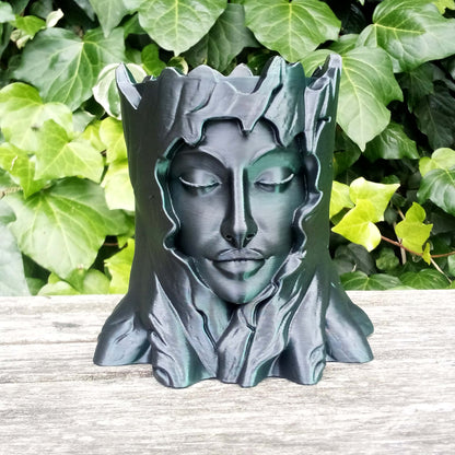 Emerging Beauty | Iridescent Sculptural Planter