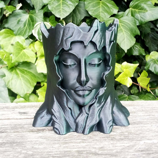 Emerging Beauty | Iridescent Sculptural Planter