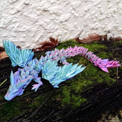 Winged Crystal Dragon - 50cm