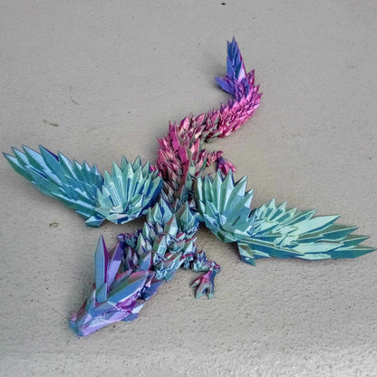 Winged Crystal Dragon - 50cm