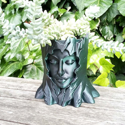 Emerging Beauty | Iridescent Sculptural Planter