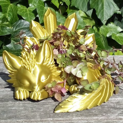 Crystal Fennec Fox Planter