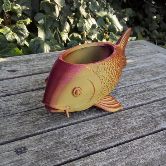 Koi Fish Planter