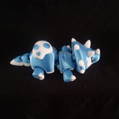 Triceratops Articulated Keyring Pal