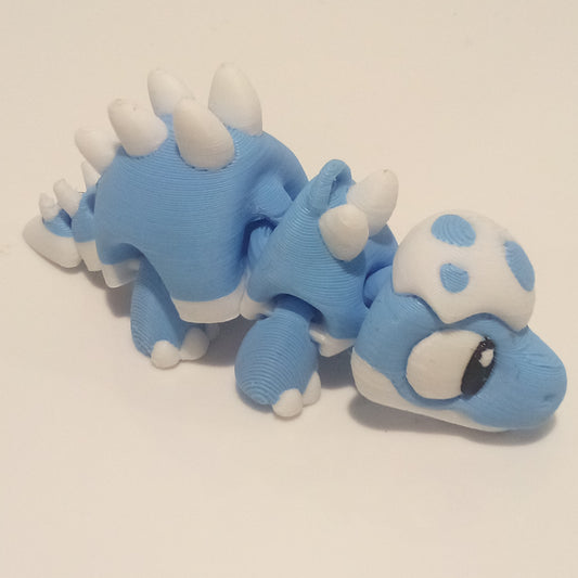 Stegosaurus Articulated Keyring Pal