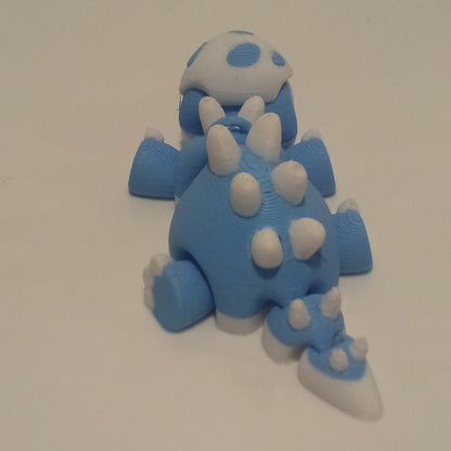 Stegosaurus Articulated Keyring Pal