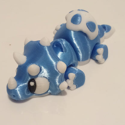 Triceratops Articulated Keyring Pal