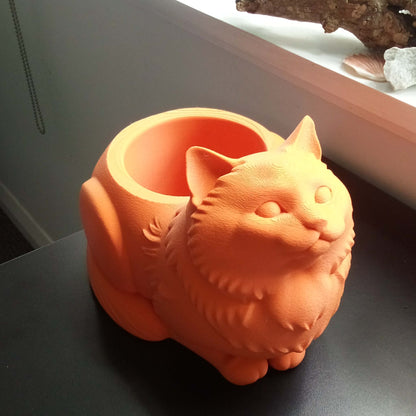 Curious Cat Planter