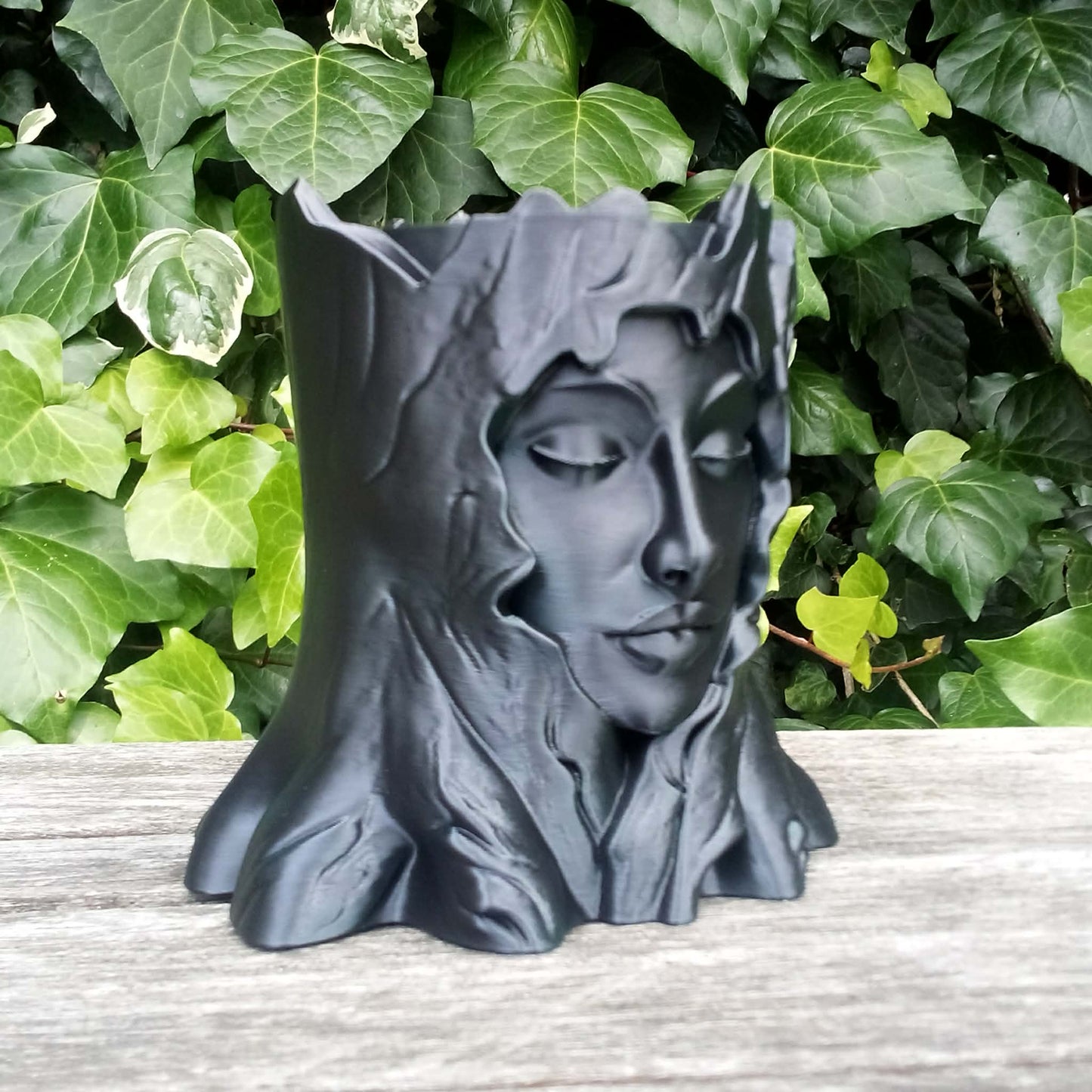 Emerging Beauty | Iridescent Sculptural Planter