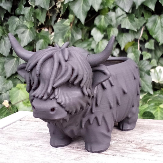 Highland Cow Planter