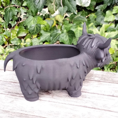 Highland Cow Planter